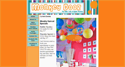 Desktop Screenshot of monkeydoozkids.com